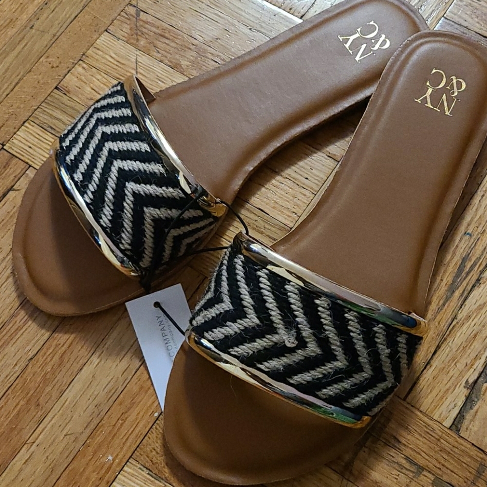 Woven Chevron Sandal